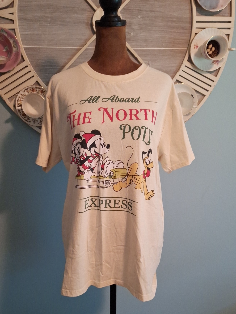Disney White Christmas Tee